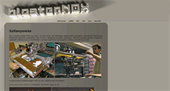 Desktop Screenshot of blasternox.hu